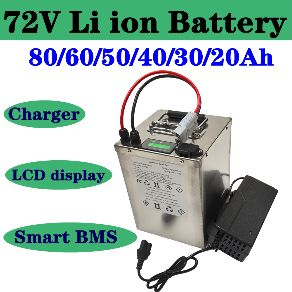 72V 40Ah Lifepo4 Battery Pack - Batería de iones de litio 20S