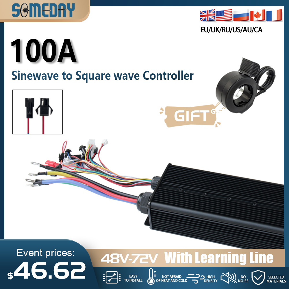 Controlador de Motor sin Escob - 72V 100A Sabvoton Controller reseña y precio