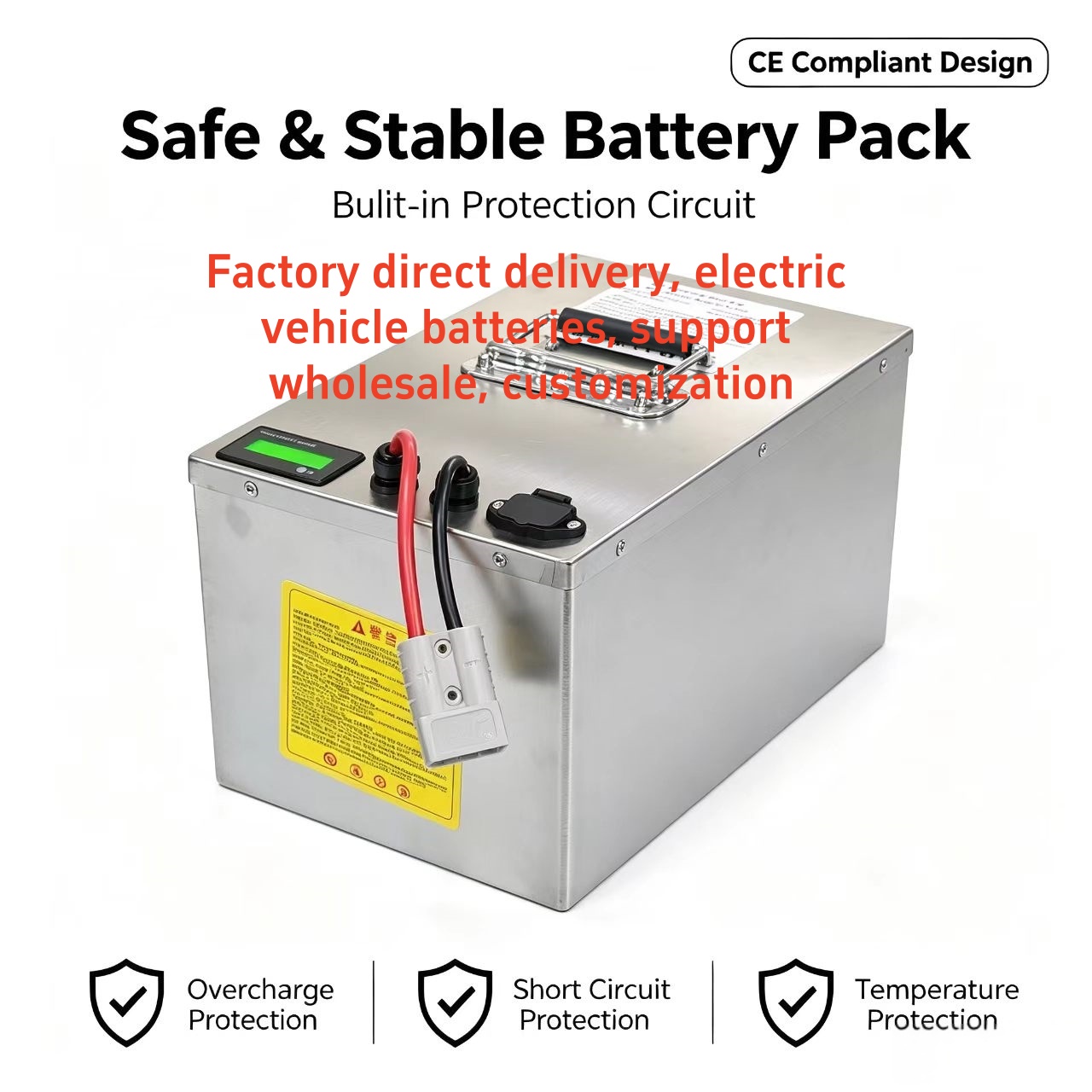 Paquete de baterías LiFePO4 de - 60V 50Ah Electric Scooter Battery reseña y precio