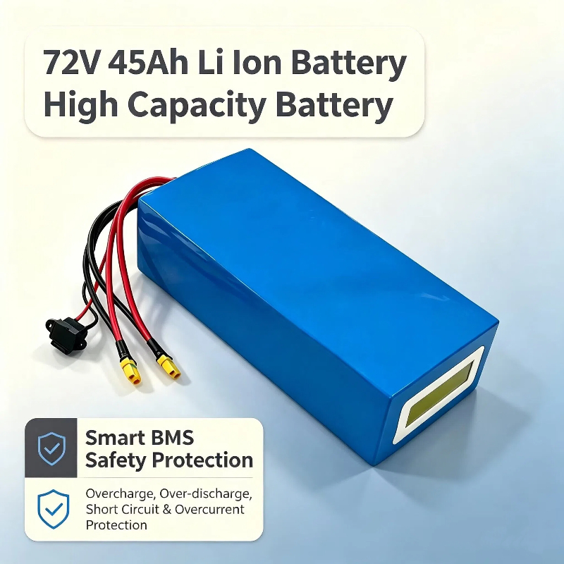 Batería Triangular de Iones de - 72V 40Ah Lifepo4 Battery Pack reseña y precio